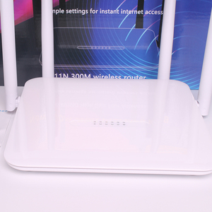 Tiếng Anh New High-Gain 300M 4 Antenna Router Không Dây 2.4G 4x4mimo Tăng Cao Đơn Giản Cho Ngay Lập Tức Truy Cập <span class=keywords><strong>Internet</strong></span> Tenda Wifi - Product Image 3