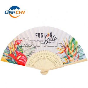 Wholesale Cheap Bamboo Silk <b>Hand</b> Holding <b>Fan</b> for Sale - Product Image 2