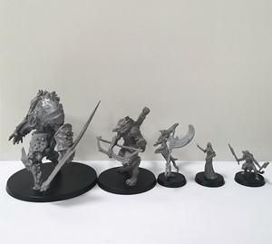Figuras de acción personalizada vinilo PVC estatua Space Force 40K borad juego Minis figuras con armas - Product Image 6