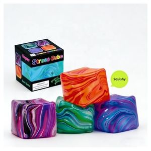 Pelota antiestrés de rebote lento de <span class=keywords><strong>gel</strong></span> de maltosa, con relleno de <span class=keywords><strong>gel</strong></span> de mármol, de moda, regalo sensorial para recuerdos de fiesta - Product Image 1