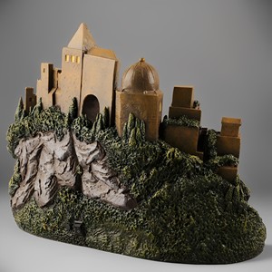 Produits en stock Statues religieuses catholiques en résine Sainte Famille Crèche de Noël Statue OEM 23cmH Sainte Famille Bethléem - Product Image 5