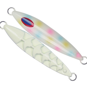 Señuelo de pesca de 120g, doble cara, que brilla en la oscuridad, para macarela, pesca en barco, material de hierro. - Product Image 3