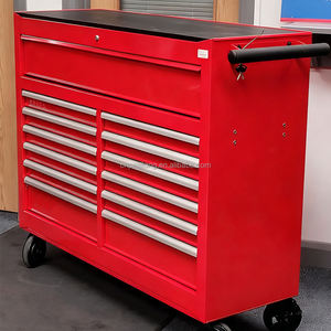 ตู้เครื่องมือโลหะแบบมีล้อเลื่อน 13 ลิ้นชัก ราคาประหยัด สำหรับโรงรถ พร้อมเครื่องมือ - Product Image 1