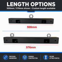 Barre suspendue personnalisée de 500 mm pour écran LED de location