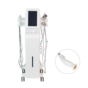 Appareil multifonctionnel vertical 11-en-1 à eau et oxygène avec plusieurs types de sondes pour éliminer les peaux mortes et nettoyer la peau du visage - Product Image 1