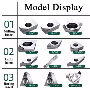Tùy chỉnh dcgw 0702/1103/11t3/1504 PCD/CBN Carbide chèn CNC tiện biến công cụ cho gia công cắt Công cụ chèn - Product Image 3