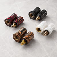 Protections de joint de queue de billard OEM personnalisées en bois stratifié, fibre de carbone, résine G10, filetées mâle-femelle, accessoires de billard