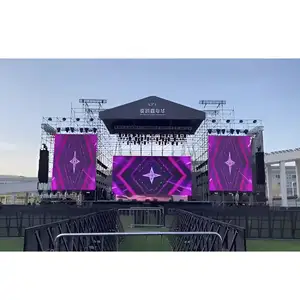 Outdoor Led Screen 3.91 500*500 Hd Videos Stage Background Concert Digit Led Advertising Screen Wall