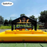 Bar de piscine gonflable de loisirs et de divertissement de plein air de haute qualité personnalisé en usine avec tente adaptée à une variété de scènes