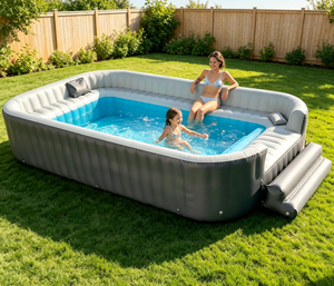 Canapé gonflable commercial personnalisé pour <span class=keywords><strong>piscine</strong></span>, chaise gonflable, bar de <span class=keywords><strong>piscine</strong></span>, transat pour fête en extérieur - Product Image 1