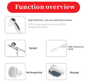 Máquina Vertical para el Cuidado del Cuero Cabelludo y el Crecimiento del Cabello, Dispositivo Profesional para el Tratamiento de la Pérdida de Cabello y la <span class=keywords><strong>Alopecia</strong></span> - Product Image 6