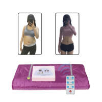 Couverture de sauna pour la perte de poids, la désintoxication, la thérapie, en PU imperméable, chauffante, pour spa à domicile