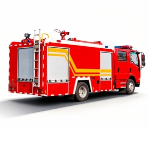 Camion de pompiers léger à deux rangées pour la lutte contre les incendies dans les zones résidentielles et commerciales - Product Image 4