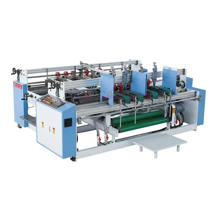 hot sales 2300 semi automatic press type double piece glue machine /Press Pasting