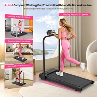 Tapis de marche pliable pour usage domestique, portable, avec poignée, vente en gros d'usine