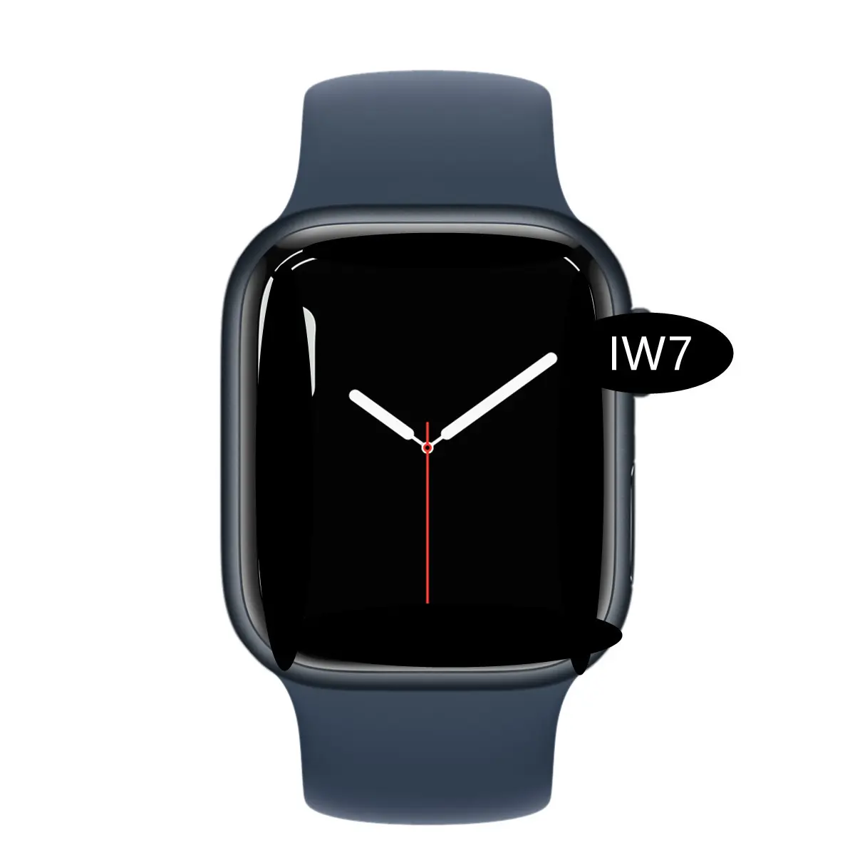 IW07 Iw7 Jam Tangan Cerdas Tahan Air, Arloji Cerdas Baru Tahun 2022 dengan Fitur NFC Pemantau Denyut Jantung dan Panggilan Bluetooth untuk Jam Tangan Seri 7
