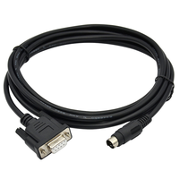 Abgeschirmtes RS232 SPS-Programmierkabel DB9 Mini DIN 4-polig Weintek HMI TK6070 Fatek FBS Industrie 3M PVC Kupfer
