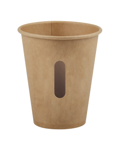 Gobelet en papier pour fenêtre, kraft blanc, bambou, OEM/ODM, jetable, biodégradable, recyclé, imperméable, personnalisable, pour boissons - Product Image 1