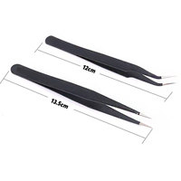 Kit de herramientas para modelar, herramientas básicas para manualidades, con caja de plástico, juego de herramientas de construcción, Hobby, para coche, avión, barco, 15 Uds.