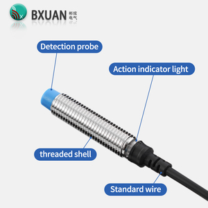 Bxuan M8 निकटता सेंसर लंबी दूरी <span class=keywords><strong>2</strong></span> मिमी डिटेक्शन 24v <span class=keywords><strong>2</strong></span>/<span class=keywords><strong>3</strong></span>-वायर स्विच npn/pnp <span class=keywords><strong>2</strong></span>-तार/<span class=keywords><strong>3</strong></span>-वायर स्विच मात्रा - Product Image 4