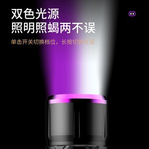 Lampe frontale LED rechargeable en alliage d'aluminium, lumière blanche, pour camping en extérieur - Product Image 5