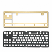Boîtier de clavier mécanique en aluminium 6061 6063 anodisé sur mesure, pièces usinées CNC de précision OEM pour conceptions client