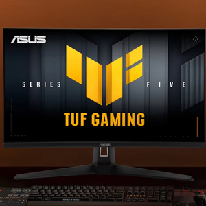 หน้าจอเกม VG27AQML5A TUF AS-US รุ่นใหม่ขนาด27นิ้ว300Hz Ai QHD IPS ความละเอียด2560x1440สีดำ/สีขาว2026 - Product Image 1