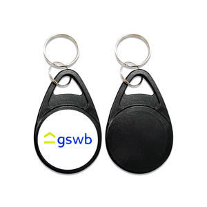 13.56MHz RFID Keyfobs 13.56MHz ABS Plastic Waterproof Keyfob <b>Blank</b> Keychain for Hotel Home - Product Image 5