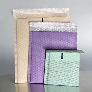 Enveloppes à bulles écologiques biodégradables en gros, logo personnalisé imprimé, imperméables, antichoc, rembourrées en polyéthylène, auto-adhésives pour l'envoi postal - Product Image 5