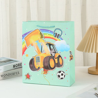 Sacs cadeaux en carton blanc écologiques et créatifs à thème de Noël avec poignées pour vêtements, chaussures, cadeaux d'anniversaire d'étudiants - Vente en gros