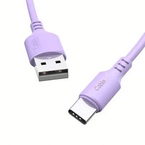 Liquid Silicone USB <b>Type</b> <b>C</b> <b>Cable</b> 3A Micro USB <b>Cable</b> Fast <b>Charge</b> Mobile Data Cord - Product Image 5
