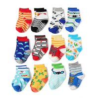 Vente en gros de chaussettes en coton de haute qualité avec animaux Chaussettes en coton pour l'école des bébés et des tout-petits