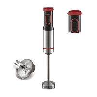 Mélangeur Powertech domestique avec différentes vitesses contrôlant un fonctionnement facile Mélangeur à lames en acier inoxydable pour petits produits de cuisine
