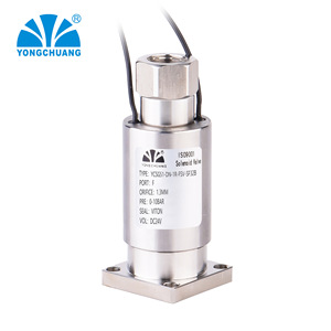 Yongchuang Solenoid Valve YCSG51 DN1G M5 Port 1.3mm Orifice DC24V Stainless Steel For Analytical Medical Equipment - Product Image 2