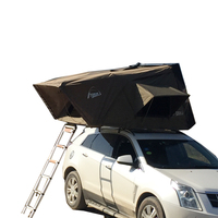 Tente de Camping pour 3 à 4 personnes, faciles à monter, véhicule tout terrain, coque rigide, pour voiture, toit pliable, pour Garage