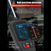 Outil de diagnostic automobile pour voiture Détecteur de testeur de teneur en humidité d'huile de liquide de frein numérique