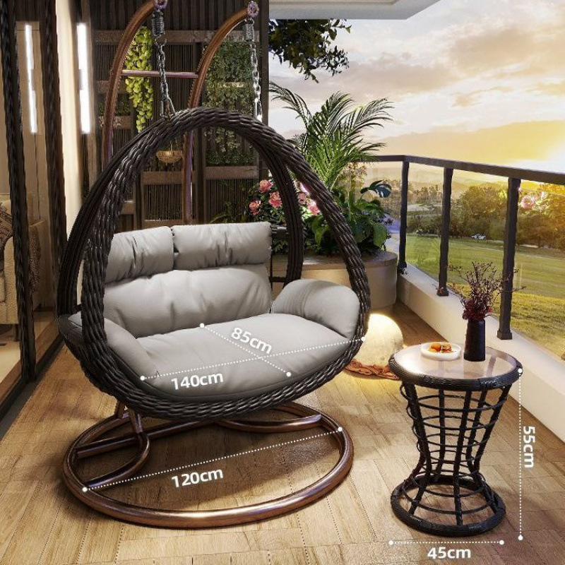 Negro Avanzado - [Mesa de Té + Reclinable Doble]