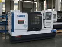 Mini tour cnc fraisage métal CAK6140V mini machines cnc pour métal avec un lit en fonte