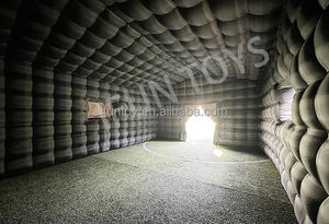 Tente gonflable de disco de tente de partie de boîte de <span class=keywords><strong>nuit</strong></span> noire avec la lumière pour la <span class=keywords><strong>location</strong></span> de partie - Product Image 4