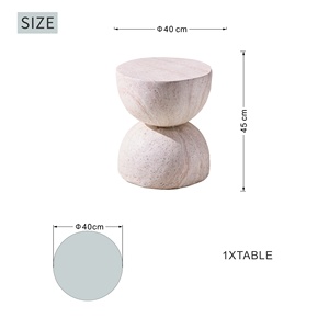 Tavolo da Pranzo Moderno 2025 di Nuovo Design in MgO, Ecologico e Durevole, per Esterni, Camera da Letto, Cortile, Magazzino, Soggiorno, Hotel, Scuola - Product Image 4