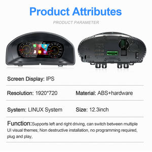 Panel de Instrumentos Digital Navihua de 12.3 Pulgadas con Pantalla LCD para <span class=keywords><strong>VW</strong></span> Scirocco 2009-2016, CarPlay, Cabina Virtual Automática - Product Image 6