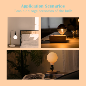 <span class=keywords><strong>Ampoule</strong></span> LED à filament en verre ultra-lumineuse G125 15W 2452lm Culot E27 AC220V Lumière du jour CRI90 Energy Star Chambre à coucher Salon - Product Image 5
