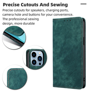 Étui de téléphone en cuir, étuis de luxe pour téléphones portables 15 14 <span class=keywords><strong>13</strong></span> 12 11 <span class=keywords><strong>Pro</strong></span> Max, antichoc, portefeuille long pliable, pour Samsung S24 - Product Image 5