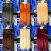 Échantillon Gratuit 8A 10A 12A 14A 16A 8 à 40 Pouces Cheveux Vietnamiens Bruts, Bundles de Cheveux Humains Vierges, Extensions de Cheveux Humains Double Tissé