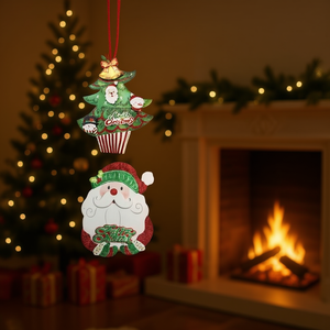 Homeera Pendant Aromatherapy Christmas Decor Single Piece Mixed Styles Traditional Design Foam Paper Craft - Product Image 2