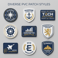 Solution de marquage personnalisée avec patch 3D en PVC |   Badges en caoutchouc imperméables à faible MOQ pour vêtements et équipements