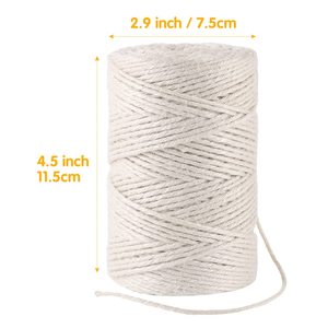 Cordon de macramé 3mm en gros, 2mm 3mm 4mm 5mm, coton, pour textile de maison, chaussures légères, taille 8, cordon enduit - Product Image 2
