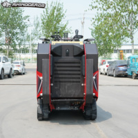 Kubota Mini Skid Steer Loader 4x4 Crawler Loader dengan Backhoe Front Loader fitur mesin pompa Motor Gear komponen inti
