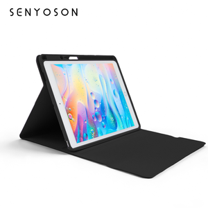 เคสคีย์บอร์ดแบบพับได้ SYX สำหรับ <span class=keywords><strong>iPad</strong></span> 10.9 นิ้ว พร้อมแผ่นรองเขียนแบบมัลติทัช ช่องใส่ปากกา <span class=keywords><strong>รองรับ</strong></span>หลายสี - Product Image 1