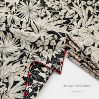 Tissu Jacquard Personnalisé pour Ameublement, Tissu Jacquard Teint en Fil Premium 420GSM, Tissu pour Canapé
